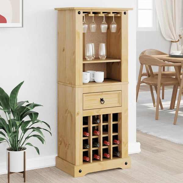 Weinschrank Corona Signore 56x35x134,5cm (Kiefer)