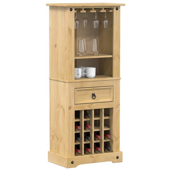 Weinschrank Corona Signore 56x35x134,5cm (Kiefer)