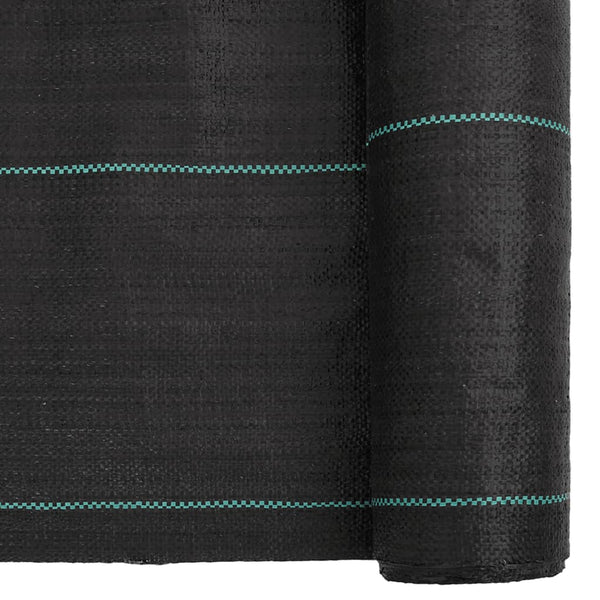 Schwarze Unkrautfolie Ecsterina 0,5x10 m (pp)