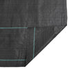 Schwarze Unkrautfolie Ecsterina 0,5x10 m (pp)