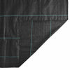 Schwarze Unkrautfolie Paulesti 2x150 m (PP)