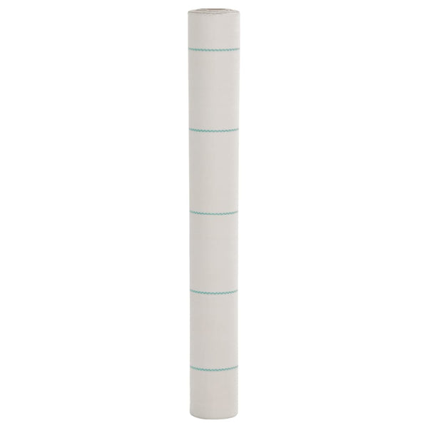 Weißes Unkrautvlies Ecsterina 1x50 m (pp)