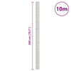 Weißes Unkrautvlies Ecsterina 2x10 m (PP)