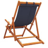 Profiro Klapp-Strandstühle, blau (2er Set)