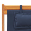 Profiro Klapp-Strandstühle, blau (2er Set)
