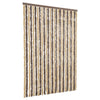 Dunkelbrauner und beiger Insektenschutz Septilici 118x220cm (Chenille)