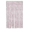 Hopeanharmaa ja pinkki hyönteisverho Septilici 118x220cm (chenille)