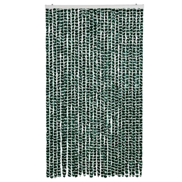 Insektenschutzvorhang Grün und Weiß Septilici 118x220cm (Chenille)