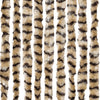 Beige und brauner Insektenschutzvorhang Septilici 118x220cm (Chenille)