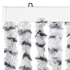 Vaalean- ja tummanharmaa hyönteisverho Septilici 118x220cm (chenille)