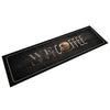 Waschbarer Küchenteppich Coffee Text Bigan 45x150cm (Velours)