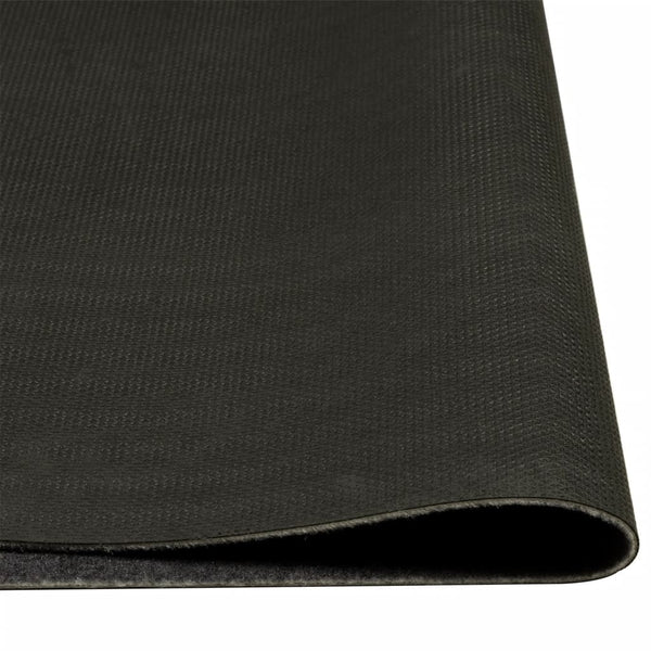 Grauer waschbarer Küchenteppich Bigan 60x300cm (weinrot, Samt)