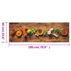Samtige Küchenmatte Gewürze Bigan 60x180cm (waschbar)
