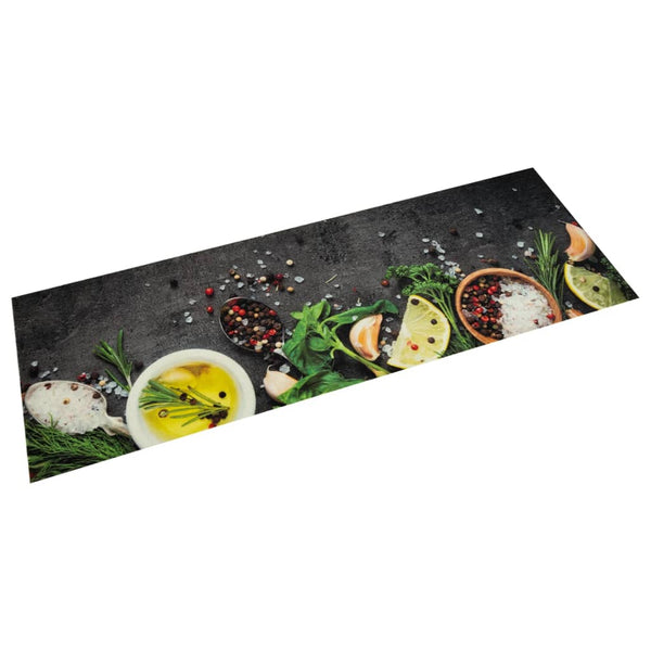 Gewürze Bigan 60x180cm Küchenteppich waschbar (Samt)