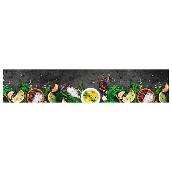 Sametti Küchenläufer waschbar Bigan 60x300cm Gewürze