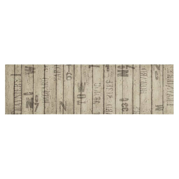 Samt abwaschbarer Küchenteppich Fence Bigan 45x150cm