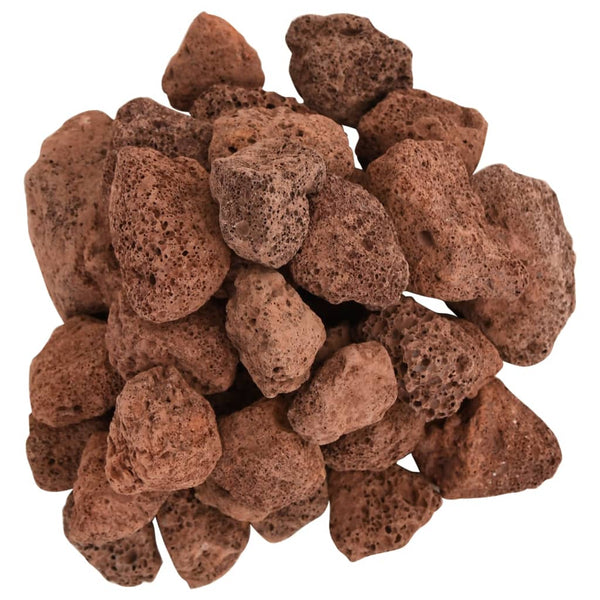 Rotes Lavagestein Veturiea 3–5 cm (10 kg)