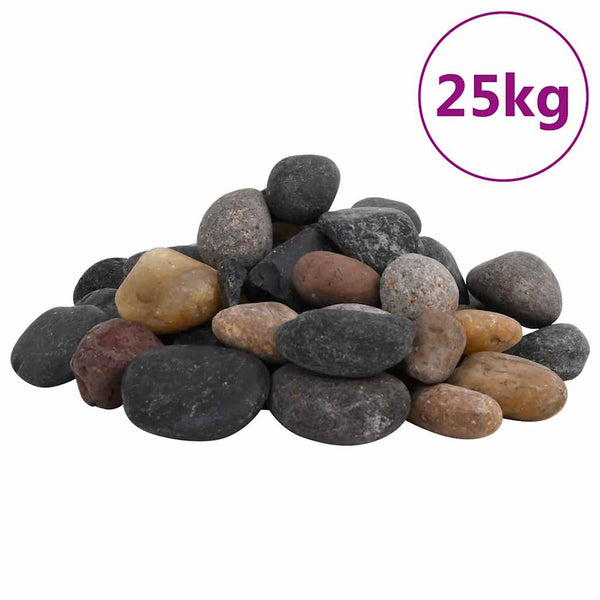Polierte bunte Steine Oto 5-8cm (25 kg)