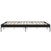 Cierra Bettgestell schwarz 150x200cm (Holz und Metall)