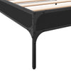 Cierra Bettgestell schwarz 90x190cm (Holz und Metall)