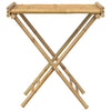 Klappbarer Beistelltisch Sozie 70,5x42,5x80cm (Bambus)