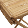 Klappbarer Beistelltisch Sozie 70,5x42,5x80cm (Bambus)