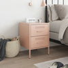 Nachttisch Militar rosa 36x39x50,5cm (Stahl)