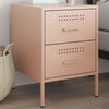 Nachttisch Militar rosa 36x39x50,5cm (Stahl)