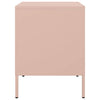 Pinke Nachttische Militar 36x39x50,5cm (2 St., Stahl)