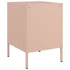 Pinke Nachttische Militar 36x39x50,5cm (2 St., Stahl)