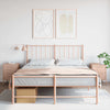 Pinke Nachttische Militar 36x39x50,5cm (2 St., Stahl)