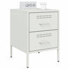 Nachttisch Militar 36x39x50,5cm (Stahl) weiß