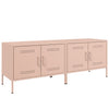 Pinkfarbene TV-Möbel Ping 68x39x50,5cm (2 St., Stahl)
