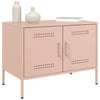 Pinkfarbene TV-Möbel Ping 68x39x50,5cm (2 St., Stahl)