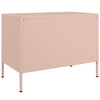 Pinkfarbene TV-Möbel Ping 68x39x50,5cm (2 St., Stahl)