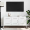 Weißer TV-Schrank Mallick 100,5x39x50,5cm (Stahl)