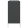 Schwarze Kommode Agaftia 68x39x79cm (Stahl)