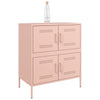 Pinke Kommode Agaftia 68x39x79cm (Stahl)