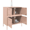 Pinke Kommode Agaftia 68x39x79cm (Stahl)