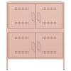 Pinke Kommode Agaftia 68x39x79cm (Stahl)