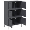 Anthrazit Schrank Nenad 68x39x113cm (Stahl)