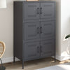 Anthrazit Schrank Nenad 68x39x113cm (Stahl)