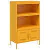 Senfgelber Schrank Octavel 68x39x113cm (Stahl)