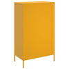 Senfgelber Schrank Octavel 68x39x113cm (Stahl)