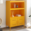 Senfgelber Schrank Octavel 68x39x113cm (Stahl)