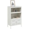 Weißer Schrank Octavel 68x39x113cm (Stahl)