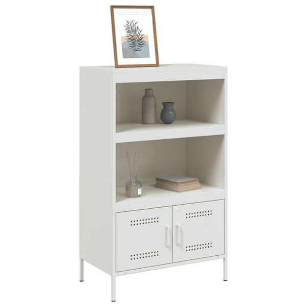 Weißer Schrank Octavel 68x39x113cm (Stahl)