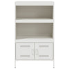 Weißer Schrank Octavel 68x39x113cm (Stahl)