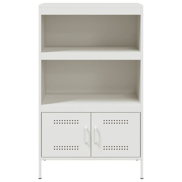 Weißer Schrank Octavel 68x39x113cm (Stahl)