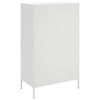 Weißer Schrank Octavel 68x39x113cm (Stahl)